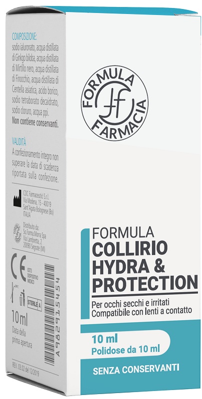 FORMULA COLLIRIO HYDRA&PROTECT SENZA CONSERVANTI 10 ML - Speedyfarma.it