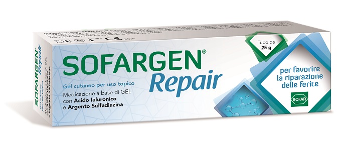 MEDICAZIONE SOFARGEN GEL ACIDO IALURONICO E ARGENTO SULFADIAZINA TUBETTO 25 G - Speedyfarma.it