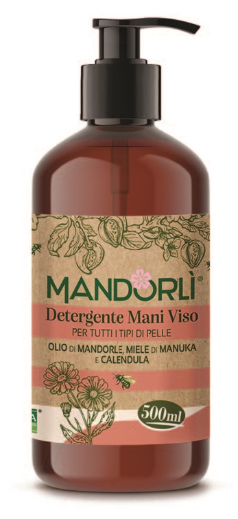 MANDORLI DETERGENTE MANI VISO PER TUTTI I TIPI DI PELLE 500 ML - Speedyfarma.it