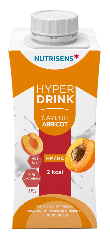 HYPERDRINK 2KCAL ALBICOCCA 4X200 ML - Speedyfarma.it