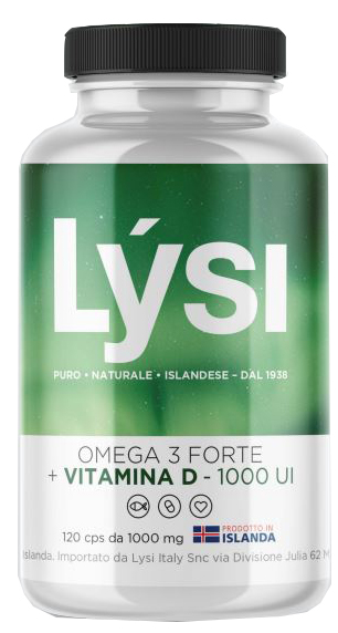 LYSI OMEGA 3 VITAMINA D 120 CAPSULE - Speedyfarma.it