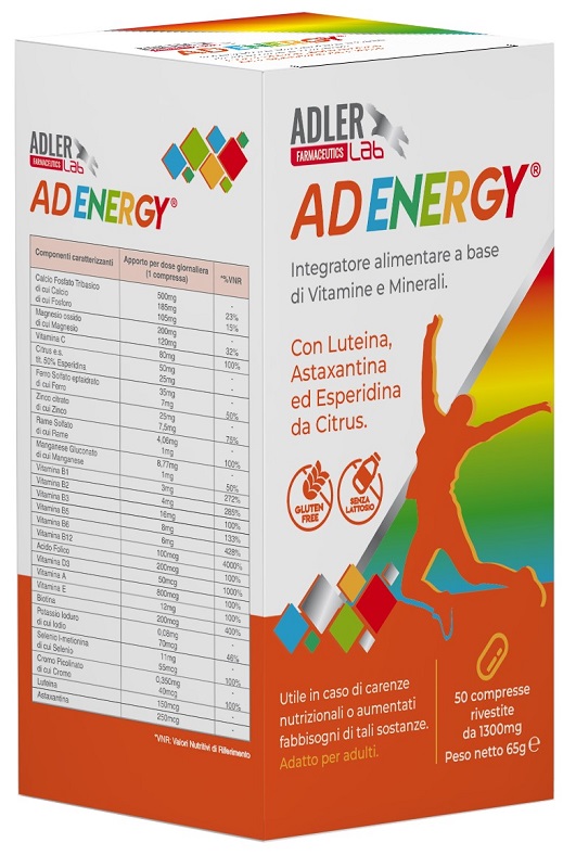 ADENERGY 50 COMPRESSE - Speedyfarma.it