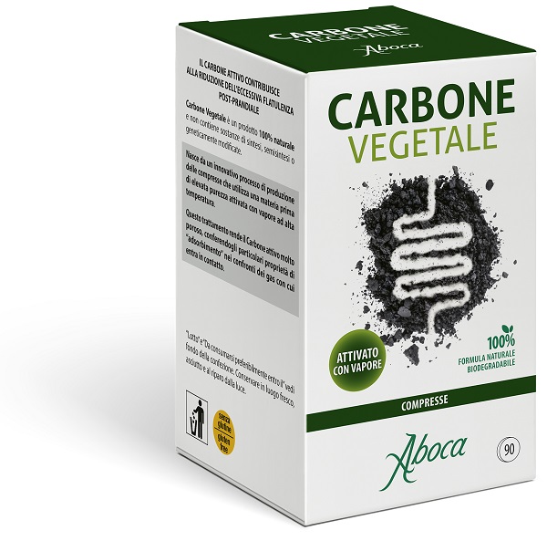 CARBONE VEGETALE 90 COMPRESSE - Speedyfarma.it