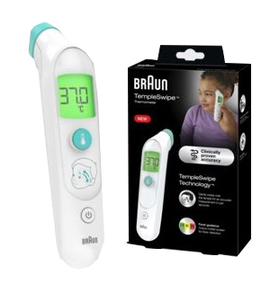 BRAUN TERMOMETRO TEMPLESWIPE - Speedyfarma.it