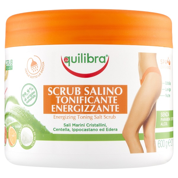 EQUILIBRA SCRUB SALINO TONIFICANTE ENERGIZZANTE 600 G - Speedyfarma.it