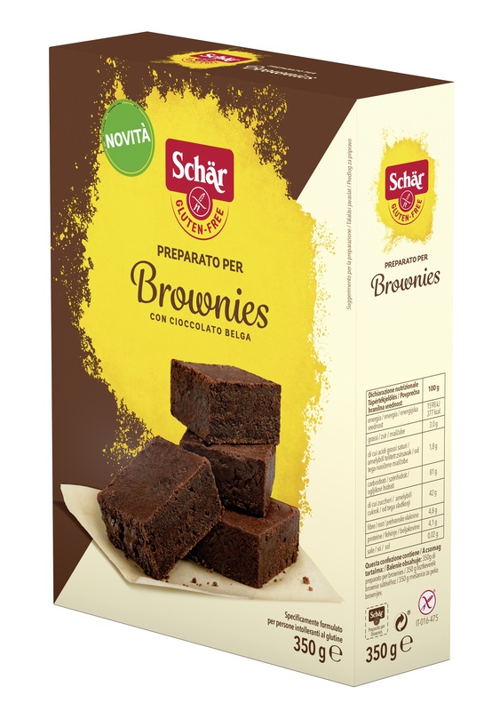 SCHAR PREPARATO PER BROWNIES CON CIOCCOLATO BELGA 350 G - Speedyfarma.it