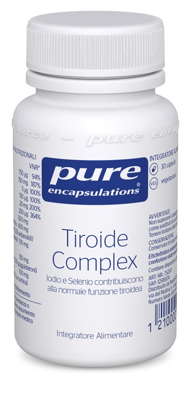 PURE ENCAPSULATIONS TIROIDE COMPLEX 30 CAPSULE - Speedyfarma.it