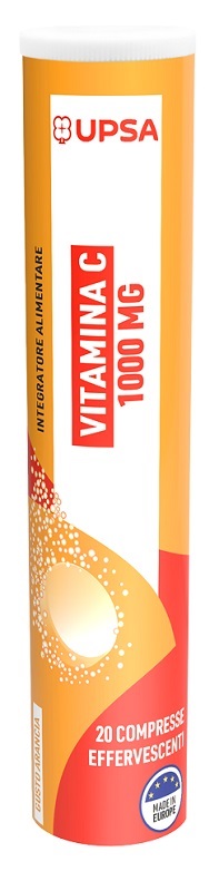 UPSA VITALITY VITAMINA C 1000 MG 20 COMPRESSE EFFERVESCENTI - Speedyfarma.it