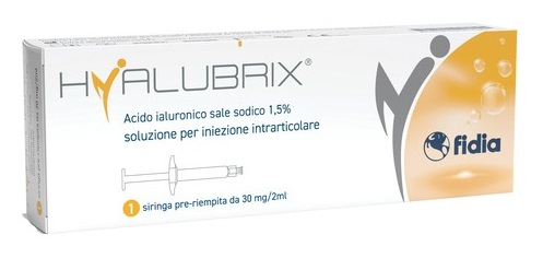 SIRINGA INTRA-ARTICOLARE HYALUBRIX ACIDO IALURONICO 1,5% 30 MG 2 ML NO ETO - Speedyfarma.it