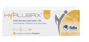 SIRINGA INTRA-ARTICOLARE HYALUBRIX 60 ACIDO IALURONICO 1,5% 60 MG 4 ML - Speedyfarma.it