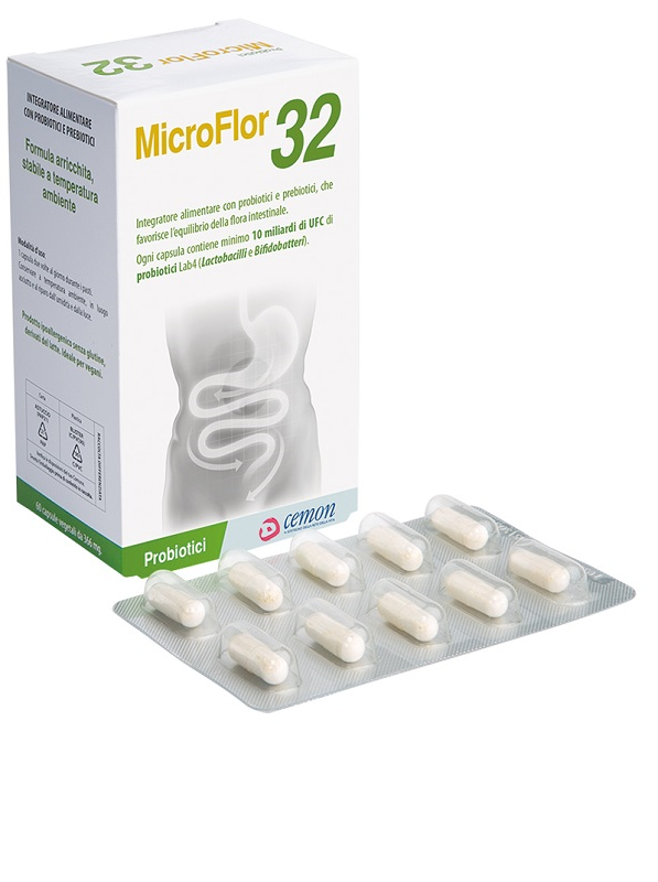 MICROFLOR 32 60 CAPSULE 366 MG NO FRIGO - Speedyfarma.it
