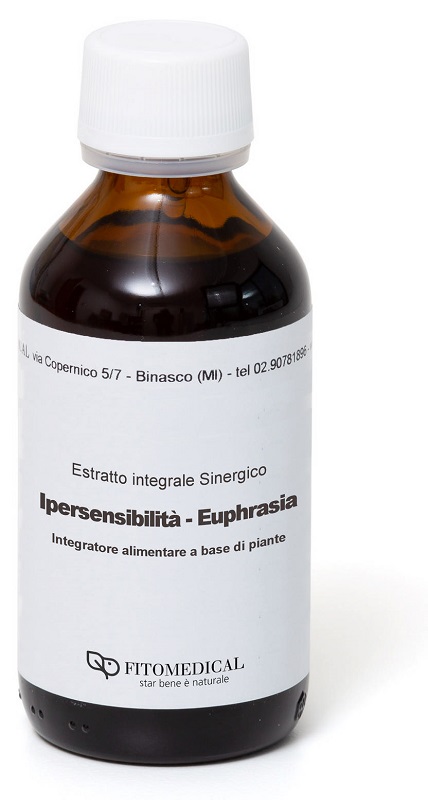 EUPHRASIA IPERSENSIBILITA' ESTRATTO INTEGRALE SINERGICO 100 ML PREPARATO 10 - Speedyfarma.it