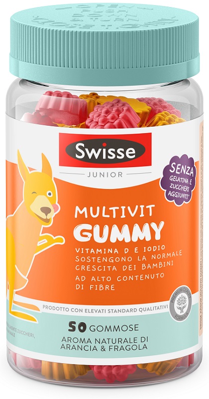 SWISSE JUNIOR MULTIVIT GUMMY 50 PASTIGLIE GOMMOSE - Speedyfarma.it