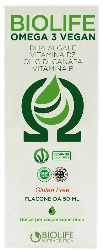 BIOLIFE OMEGA 3 VEGAN 50 ML - Speedyfarma.it