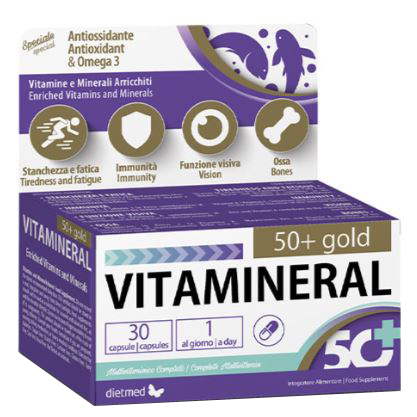 VITAMINERAL 50+ GOLD 30 CAPSULE - Speedyfarma.it