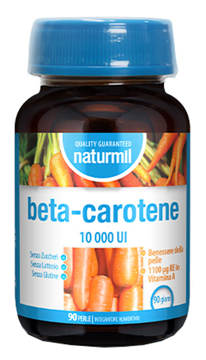 NATURMIL BETA-CAROTENE 10000 UI 90 PERLE - Speedyfarma.it