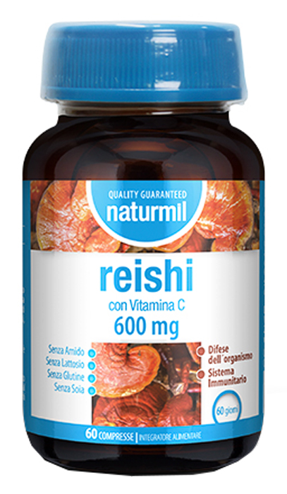 NATURMIL REISHI 600 MG 60 COMPRESSE - Speedyfarma.it
