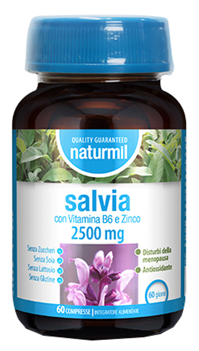 NATURMIL SALVIA 2500 MG 60 COMPRESSE - Speedyfarma.it
