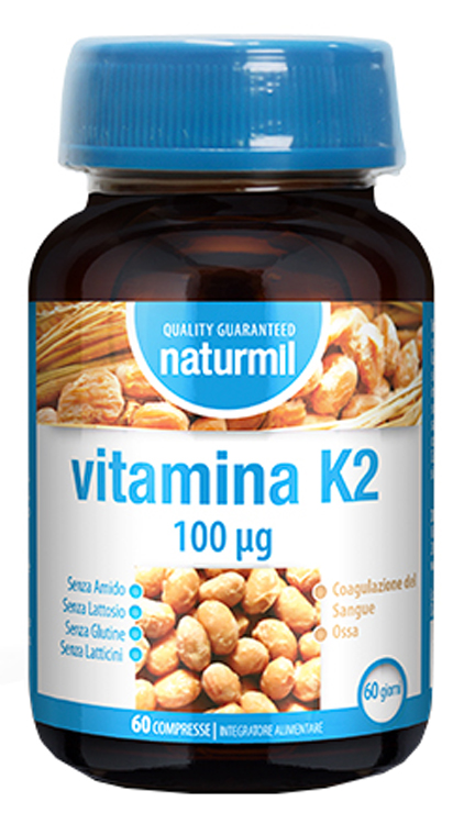NATURMIL VITAMINA K2 100 MCG 60 COMPRESSE - Speedyfarma.it