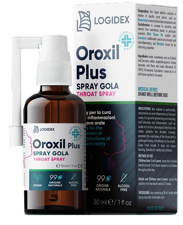 SPRAY GOLA OXORIL PLUS 50 ML - Speedyfarma.it