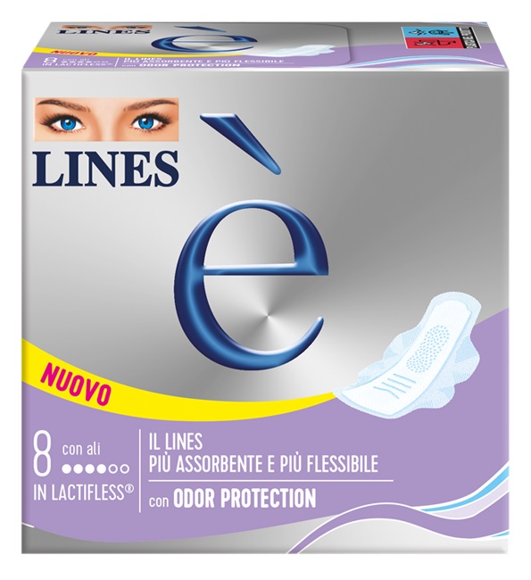 LINES E' ALI DOWNCOUNT 8 PEZZI - Speedyfarma.it