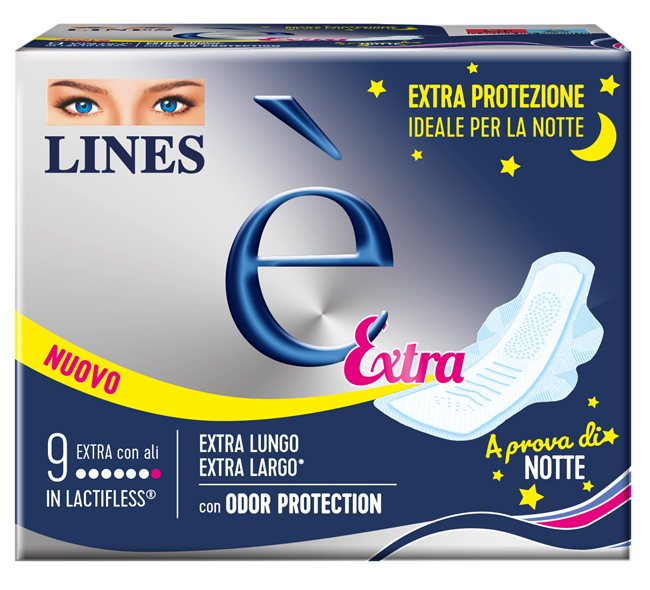 LINES E' EXTRA CARRY PACK 9 PEZZI - Speedyfarma.it