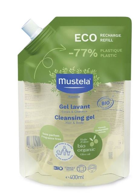 MUSTELA ECO-REFILL GEL DETERGENTE BIO 400 ML - Speedyfarma.it