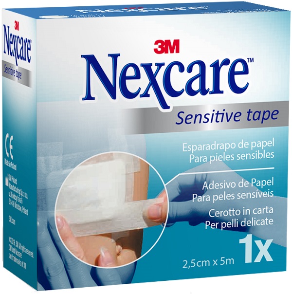 CEROTTO SU ROCCHETTO NEXCARE TRASPARENT TAPE 2,5X500CM CON DISPENSER - Speedyfarma.it