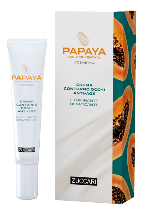 PAPAYA COSMETICS CREMA CONTORNO OCCHI ANTI-AGE ILLUMINANTE DEFATICANTE 18 ML - Speedyfarma.it
