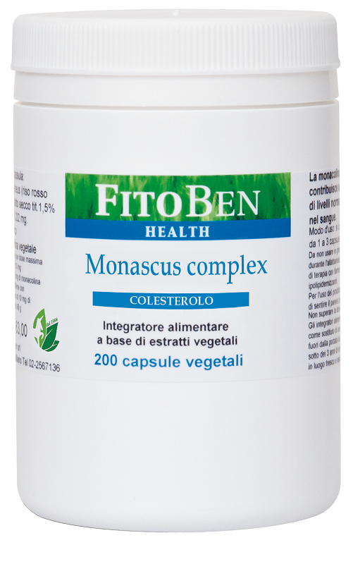 MONASCUS COMPLEX 200 CAPSULE - Speedyfarma.it