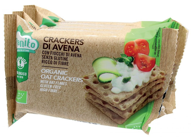PROBIOS BIO CRACKERS AVENA CON FIOCCHI DI AVENA 4 X 35 G - Speedyfarma.it