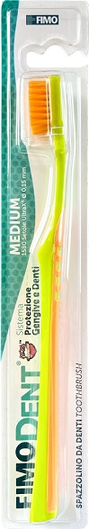 FIMODENT SPAZZOLINO SISTEMA PROTEZIONE GENGIVE E DENTI MEDIO - Speedyfarma.it