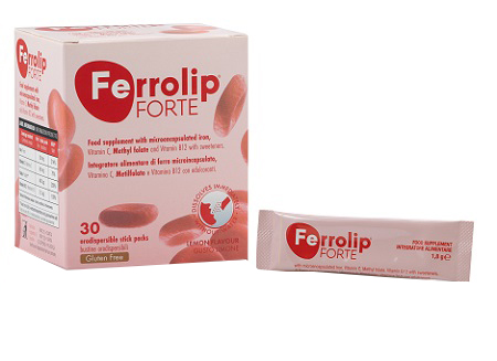 FERROLIP FORTE 30 STICK PACKS DA 1,8 G GUSTO LIMONE - Speedyfarma.it