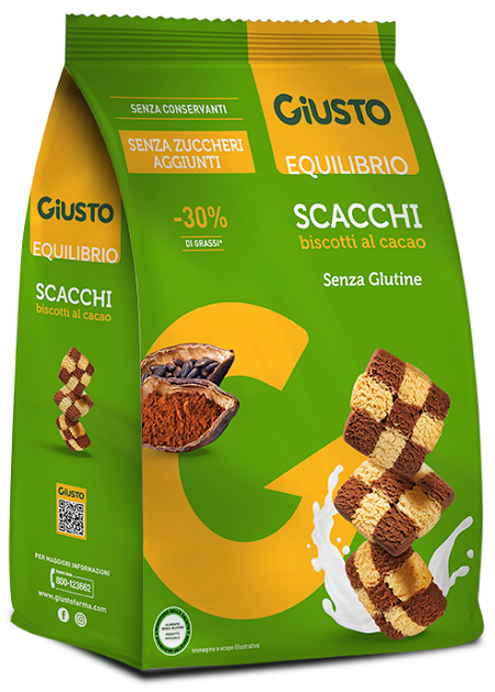 GIUSTO SENZA GLUTINE SCACCHI EQUILIBRIO 250 G - Speedyfarma.it