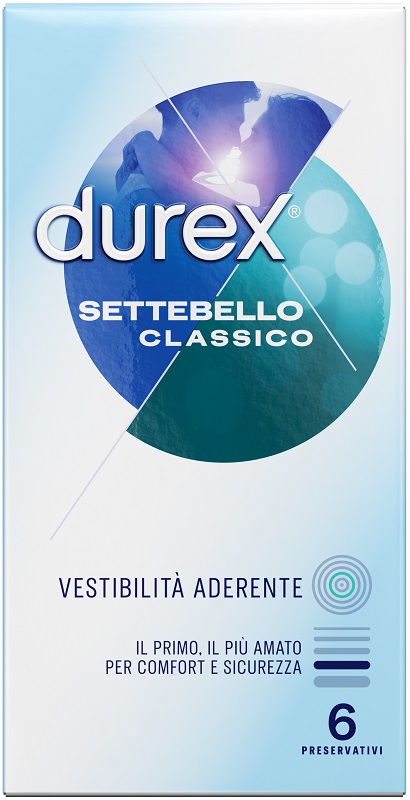PROFILATTICO DUREX SETTEBELLO CLASSICO 6 PEZZI - Speedyfarma.it
