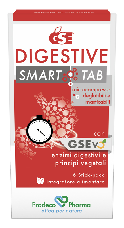 GSE DIGESTIVE SMART TAB 6 STICK PACK - Speedyfarma.it