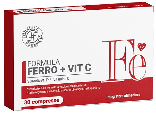 FORMULA FERRO + VITAMINA C 30 COMPRESSE - Speedyfarma.it