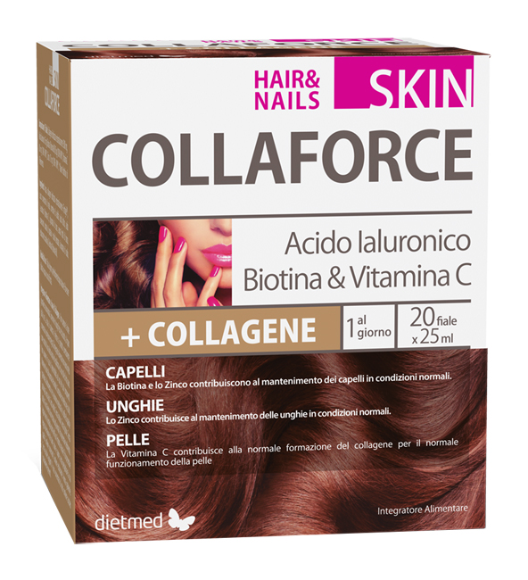COLLAFORCE SKIN HAIR & NAILS 20 FIALE DA 25 ML - Speedyfarma.it