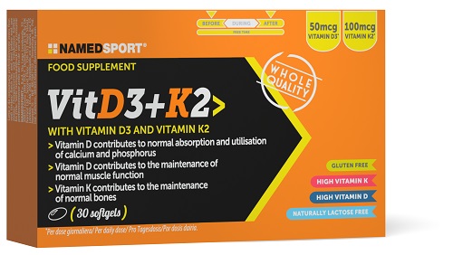 VITD3+K2 30 SOFTGELS - Speedyfarma.it