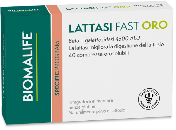 LATTASI FAST ORO 40 COMPRESSE - Speedyfarma.it