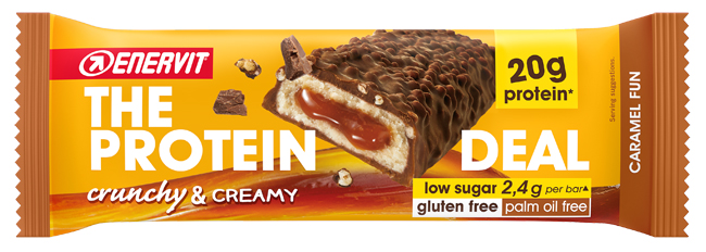 THE PROTEIN DEAL CARAMEL FUN BARRETTA 55 G - Speedyfarma.it