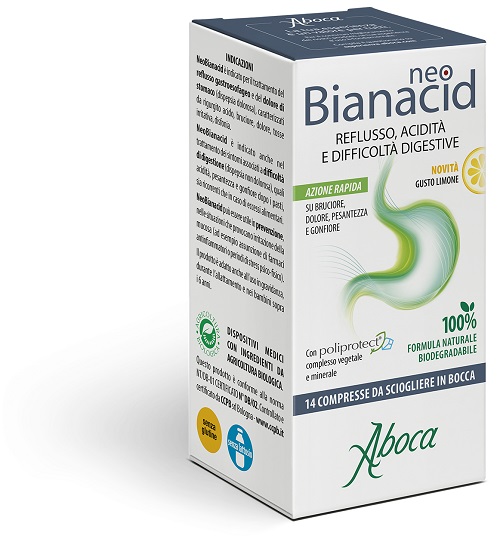 NEOBIANACID 14 COMPRESSE LIMONE - Speedyfarma.it