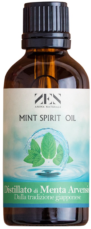 ZEN MINT SPIRIT OIL DISTILLATO DI MENTA ARVENSIS DALLA TRADIZIONE GIAPPONESE 100 ML - Speedyfarma.it