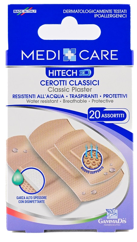 CEROTTO MEDICARE CLASSICI 3D ASSORTITI 20 PEZZI - Speedyfarma.it