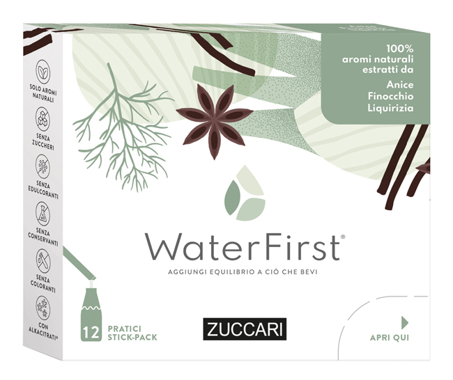 WATER FIRST ANICE-FINOCCHIA-LIQUIRIZIA 12 STICK PACK - Speedyfarma.it
