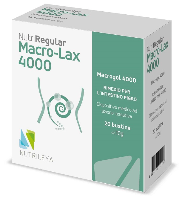 NUTRIREGULAR MACRO LAX 4000 20 BUSTINE DA 10 G - Speedyfarma.it