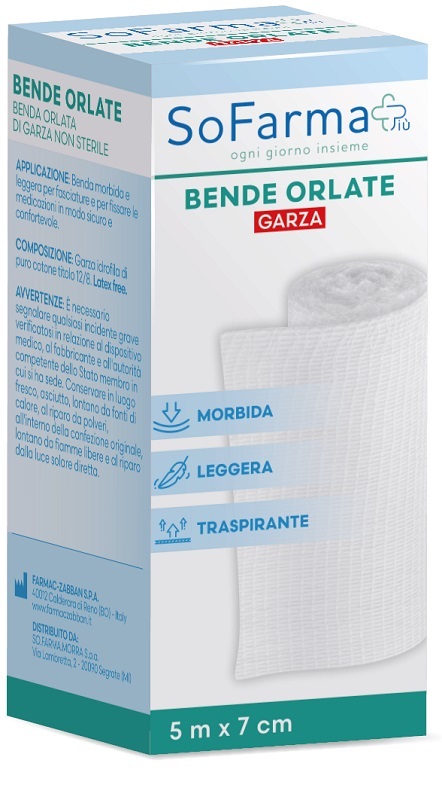 BENDA ORLATA 500X7 CM SOFARMAPIU' - Speedyfarma.it