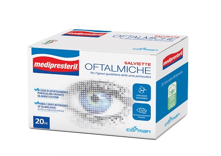 MEDIPRESTERIL SALVIETTE OFTALMICHE 20 PEZZI PROMO - Speedyfarma.it