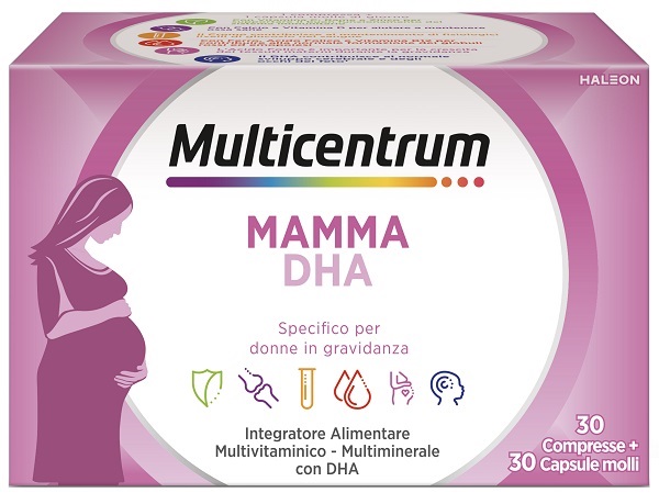 MULTICENTRUM MAMMA DHA 30 COMPRESSE + 30 CAPSULE - Speedyfarma.it