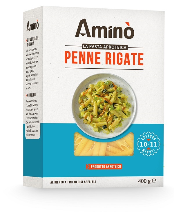 AMINO LA PASTA APROTEICA PENNE RIGATE 400 G - Speedyfarma.it